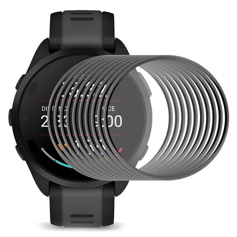 ENKAY HAT PRINCE 10Pcs For Xiaomi Watch S4 Sport Screen Protector 3D Curved PC+PMMA Watch Screen Film