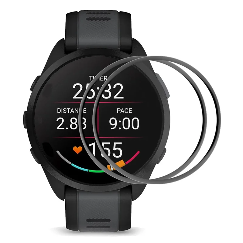 ENKAY HAT PRINCE 2Pcs For Xiaomi Watch S4 Sport Screen Protector 3D Curved PC+PMMA Watch Screen Film