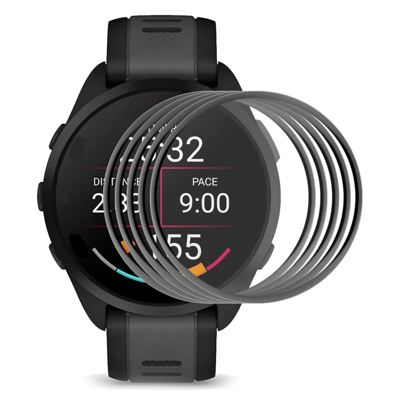 ENKAY HAT PRINCE 5Pcs For Xiaomi Watch S4 Sport Screen Protector 3D Curved PC+PMMA Watch Screen Film