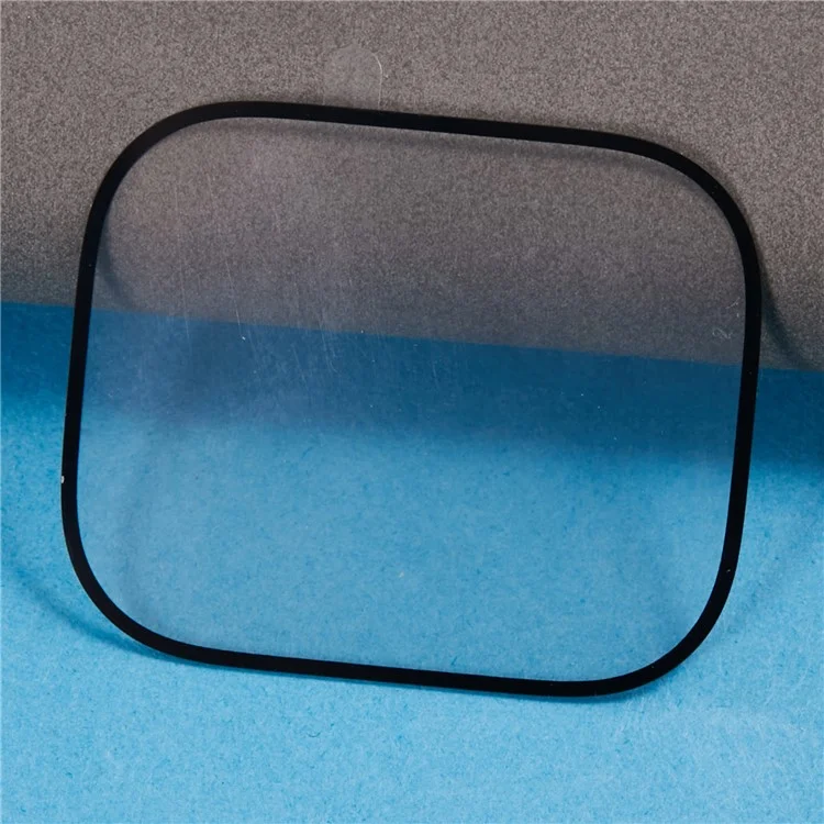2Pcs / Pacote Para Apple Watch Ultra 2 49mm Protetor de Tela Relógio HD Clear PMMA Film (Borda Preta) - Preto
