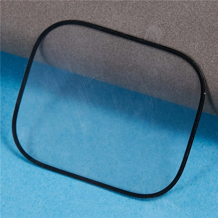 2Pcs / Pacote Para Apple Watch Ultra 2 49mm Protetor de Tela Relógio HD Clear PMMA Film (Borda Preta) - Preto