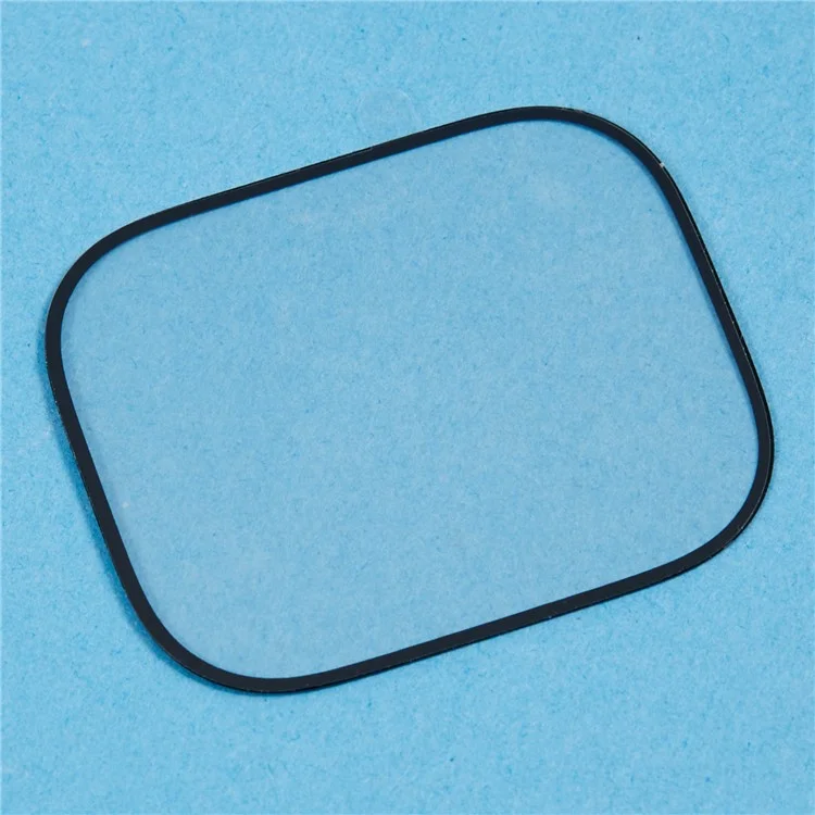 2Pcs / Pacote Para Apple Watch Ultra 2 49mm Protetor de Tela Relógio HD Clear PMMA Film (Borda Preta) - Preto