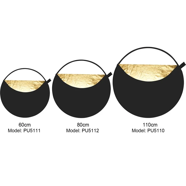 PULUZ 80cm 5 in 1 Photography Reflector Board Folding Photo Studio Reflector Disc