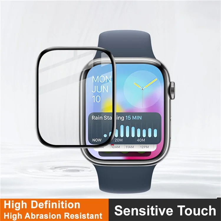 IMAK For Apple Watch Series 10 42mm Screen Protector Anti-Scratch PMMA Watch Film
