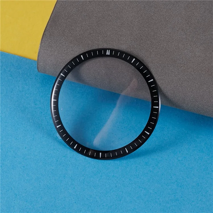 For Huawei Watch GT 5 46mm Full Screen Protector Black Edge Soft PMMA Smartwatch Screen Film