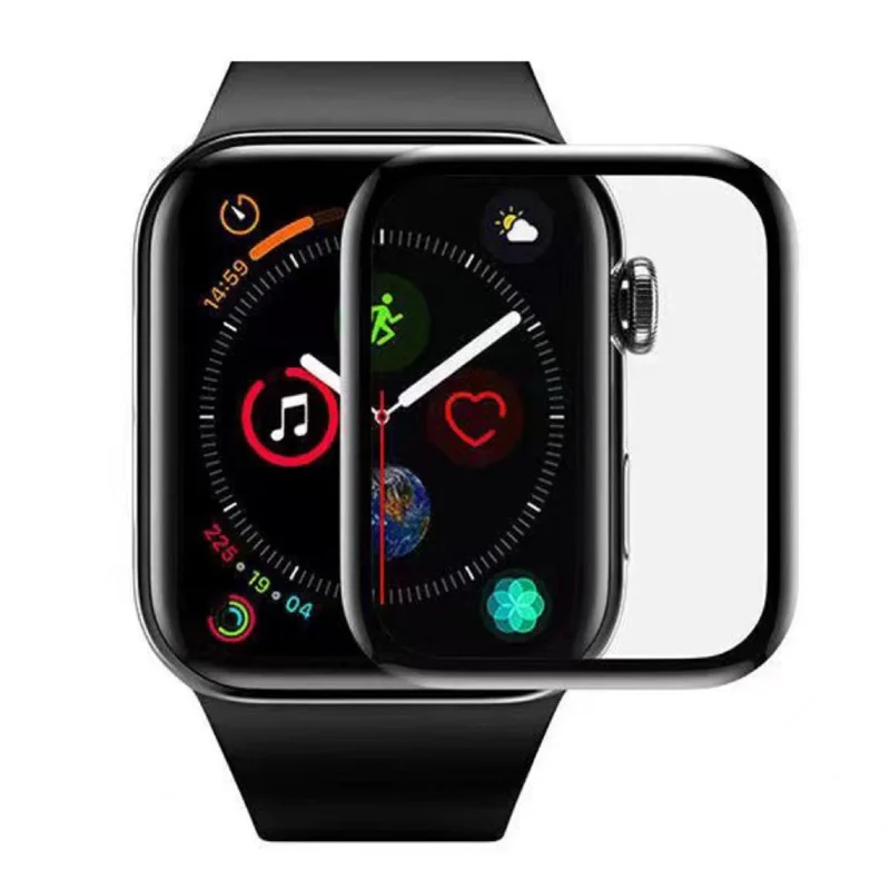 For Apple Watch Series 10 42mm Full Cover PMMA Watch Film Screen Protector with Installation Tool