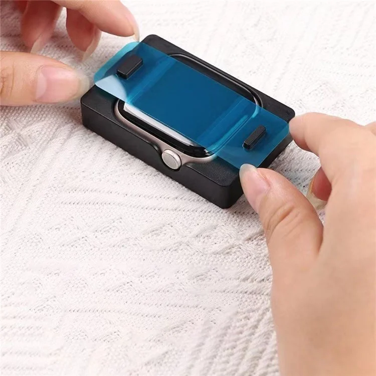 For Apple Watch Series 10 42mm Full Cover PMMA Watch Film Screen Protector with Installation Tool