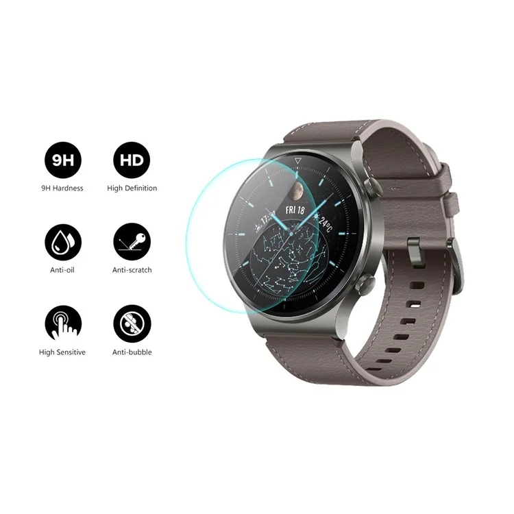 ENKAY 2 Unidades/Pacote para Huawei Watch GT 2 Pro 0,2 mm 9H 2,15D Películas de Vidro Temperado 