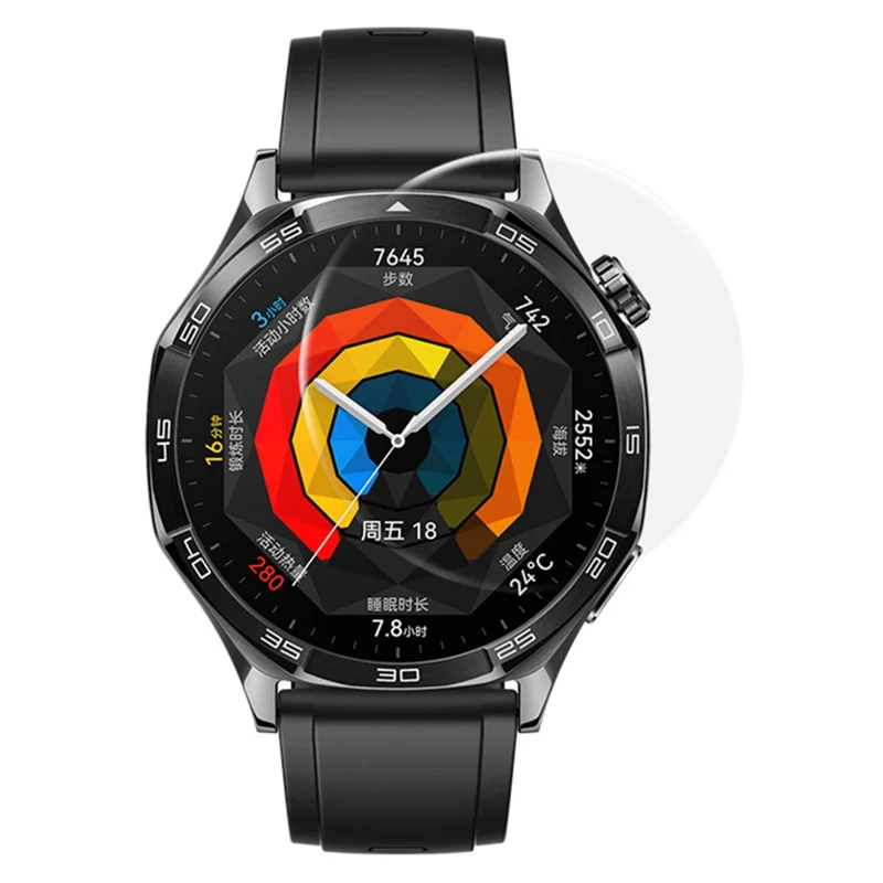RURIHAI For Huawei Watch GT 5 46mm Screen Protector AR Clear Watch Film with Alignment Tool
