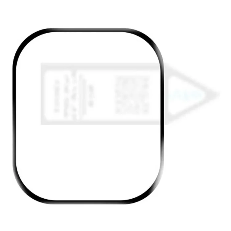 RURIHAI For Apple Watch Series 10 42mm PMMA Screen Protector 3D Full Glue Watch Screen Film