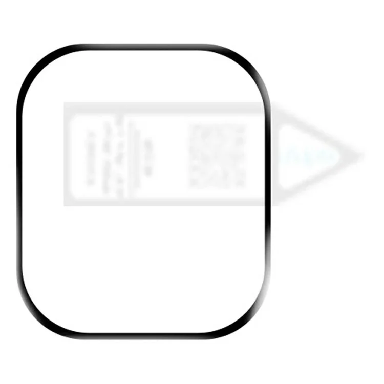 RURIHAI For Apple Watch Series 10 46mm PMMA Screen Protector 3D Full Glue Watch Screen Film
