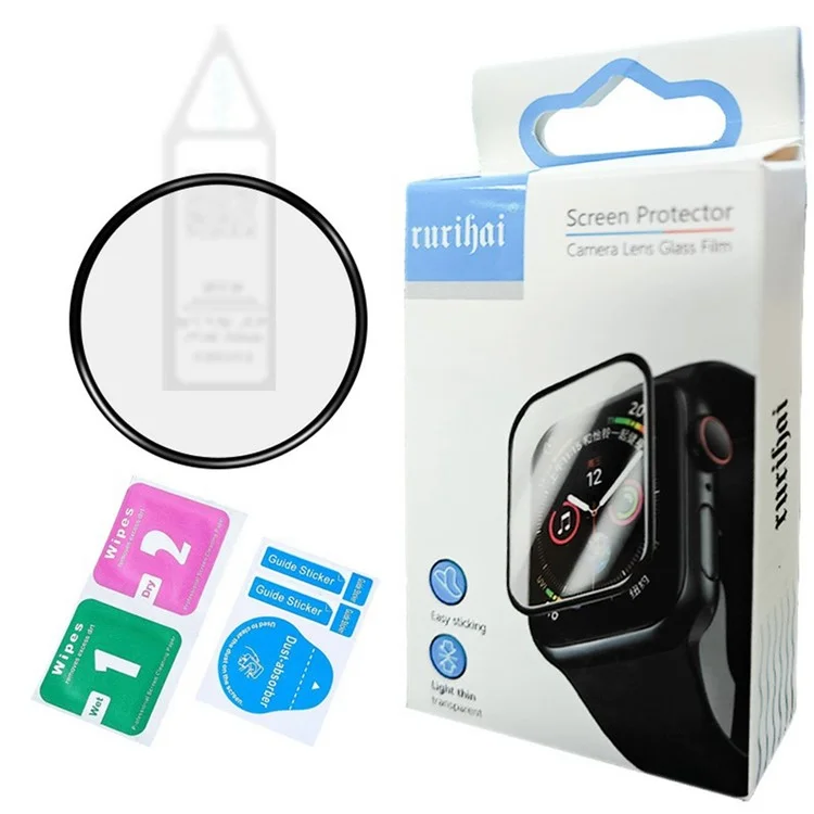 RURIHAI Para Huawei Watch GT 5 41mm Protetor de Tela PMMA 3D Adesivo Total Filme de Tela do Relógio