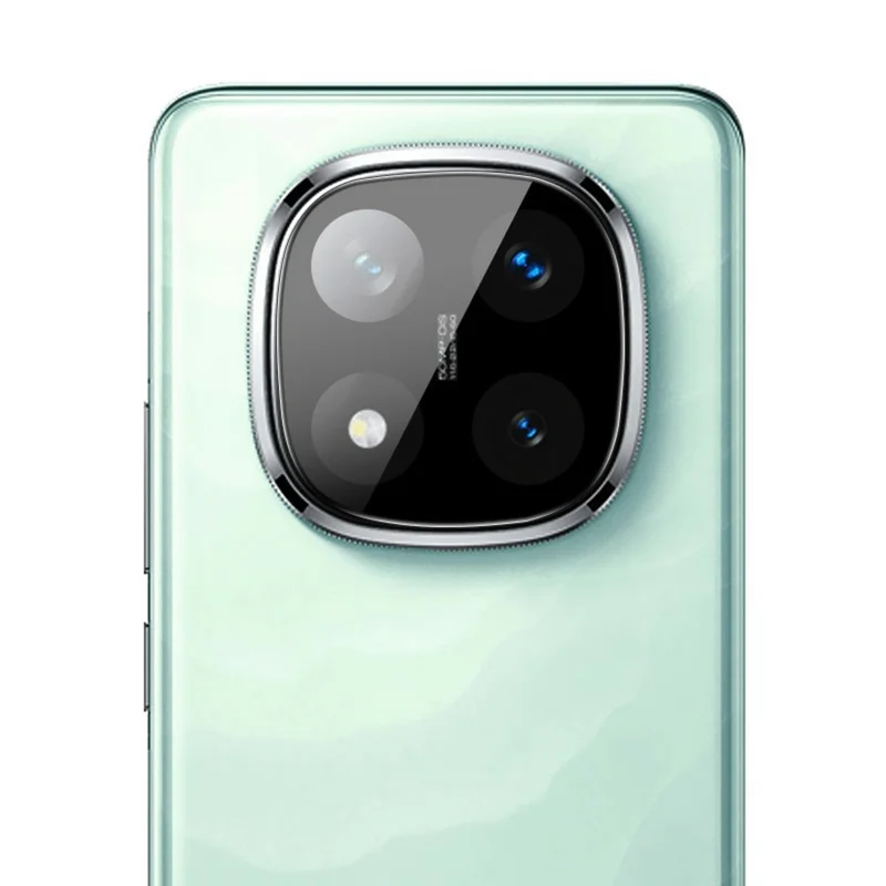 IMAK For Xiaomi Redmi Note 14 Pro+ 5G Camera Lens Protector Tempered Glass HD Clear Lens Film (Black Version)