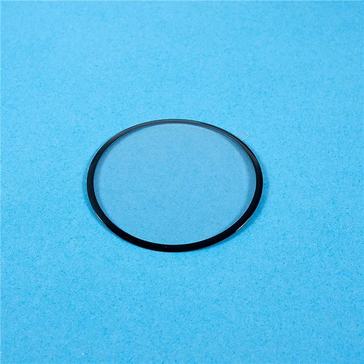 2Stück / Pack Für Huawei Watch GT 5 Pro 46mm Bildschirmschutz HD Clear PMMA-Film (schwarzer Rand) - Schwarz