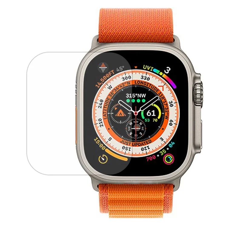 Compra a granel para Apple Watch Ultra 2 / Protector de pantalla Ultra 49mm TPU HD Clear Smart Watch Film