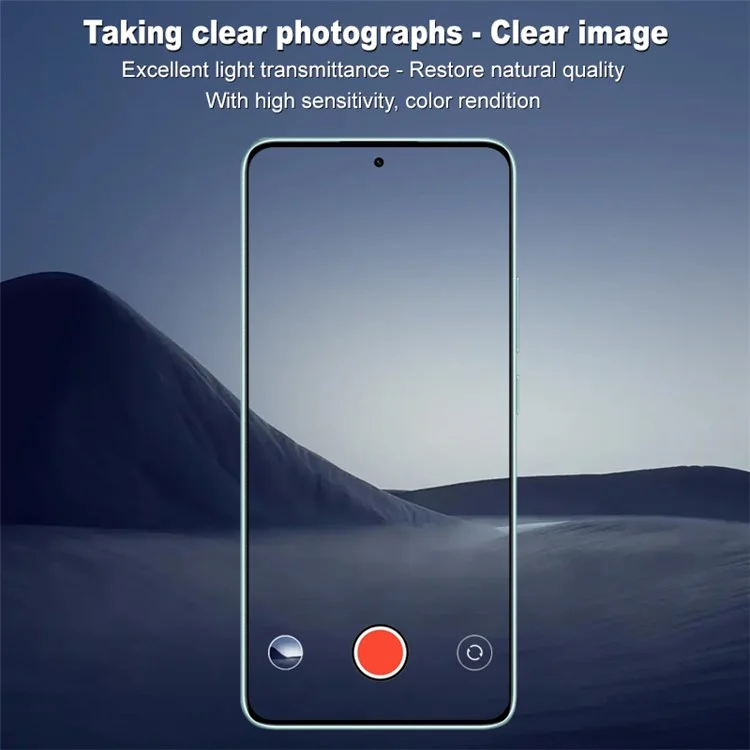 IMAK For Xiaomi Redmi Note 14 5G Tempered Glass Camera Lens Protector + Acrylic Lens Cap