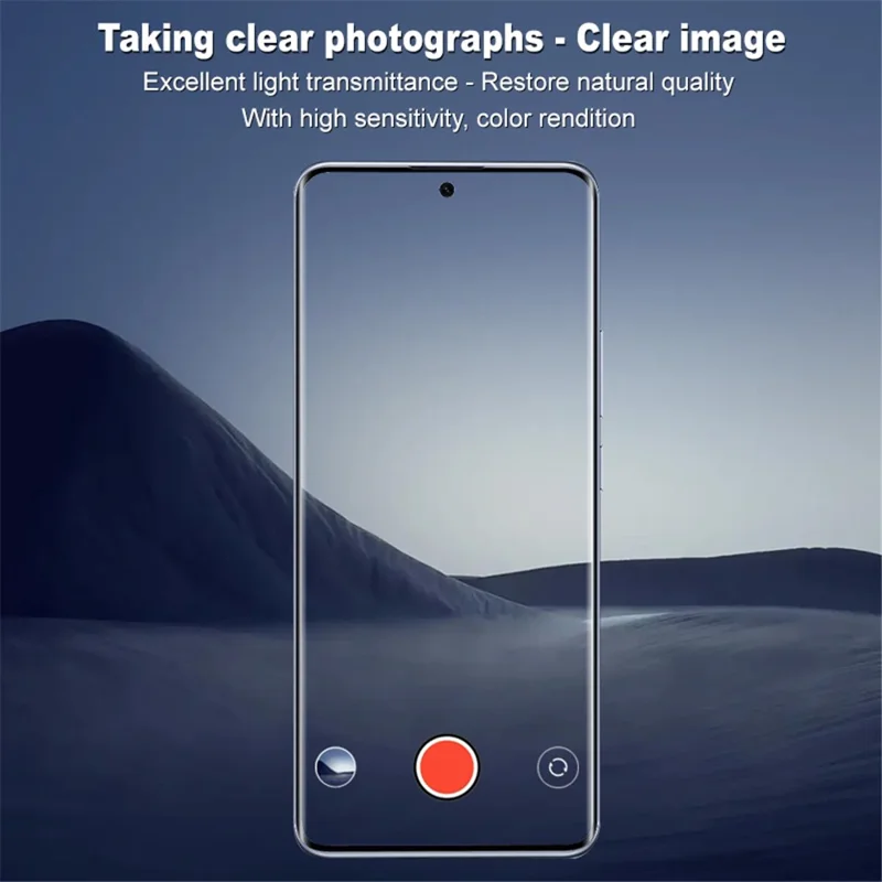 IMAK For Xiaomi Redmi Note 14 Pro 5G / Poco X7 5G Tempered Glass Camera Lens Protector + Acrylic Lens Cap