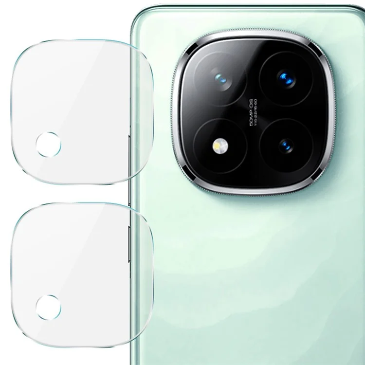 IMAK 2Pcs / Set For Xiaomi Redmi Note 14 Pro+ 5G Camera Lens Protector Ultra Clear Tempered Glass Lens Film