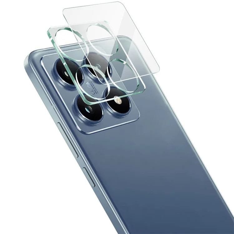 IMAK Pour Xiaomi 14T Pro Protecteur d'Objectif en Verre Trempé + Capuchon d'Objectif en Acrylique