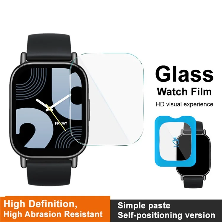 IMAK For Xiaomi Redmi Watch 5 Lite Tempered Glass Screen Protector with Installation Tool