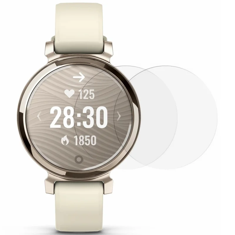 2Pcs For Garmin Lily 2 Active Screen Protector Tempered Glass 2.5D HD Watch Screen Film