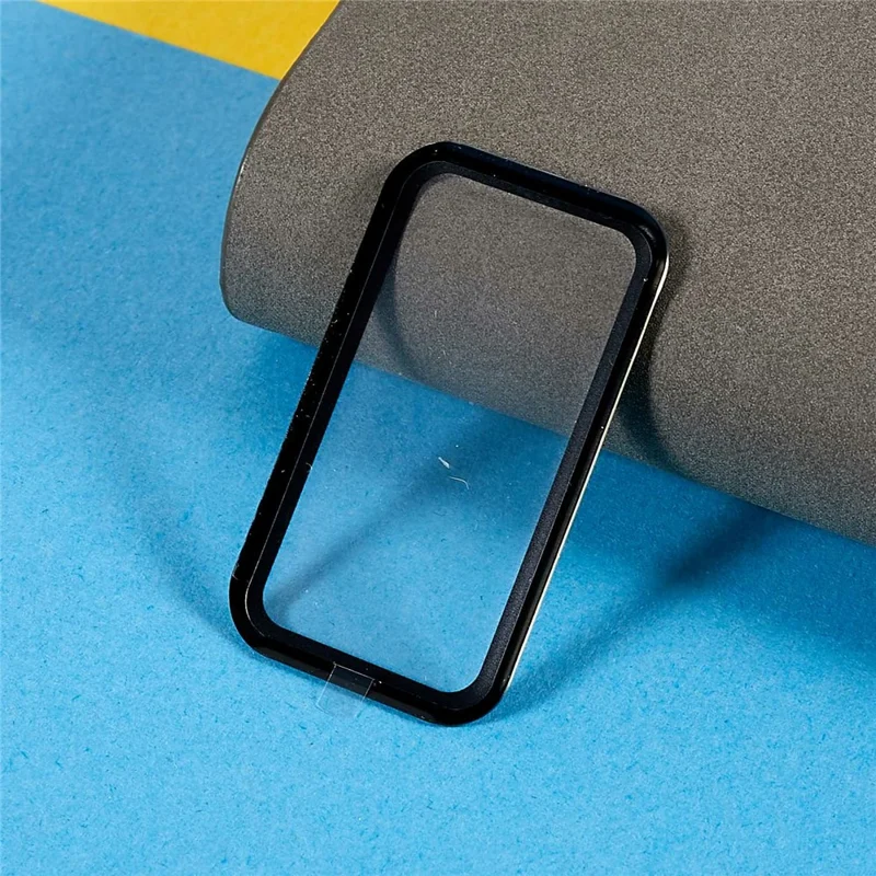 2 piezas / paquete para Xiaomi Smart Band 9 Active Watch Protector de pantalla Película PMMA clara HD (borde negro) - Negro
