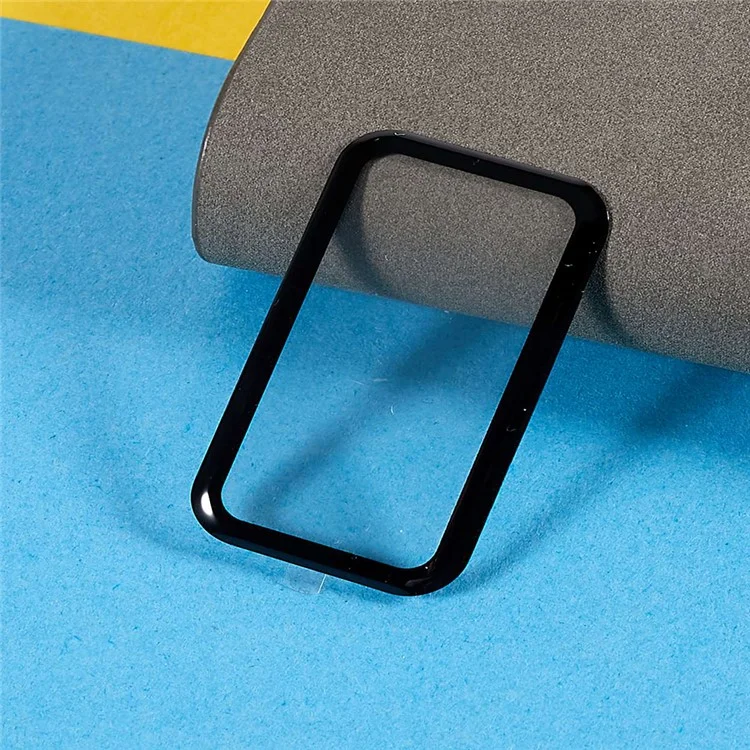2 шт. / Упаковка для Xiaomi Smart Band 9 Pro Watch Screen Protector HD Clear PMMA Film (черный край) - черный