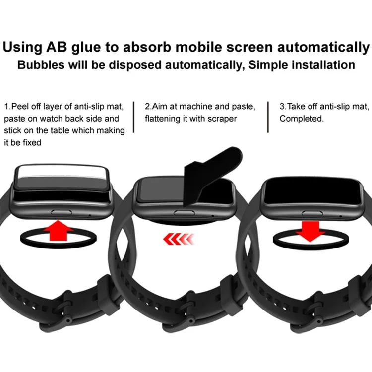 IMAK For Xiaomi Redmi Watch 5 Screen Protector Anti Scratch PMMA Watch Film
