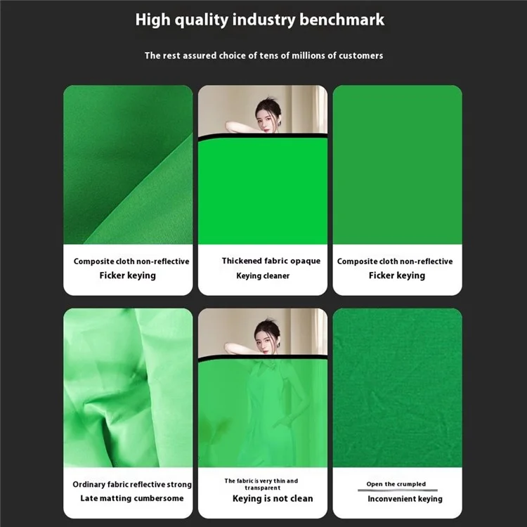 150 x 200cm Photography Backdrop Board Blue and Green Double Sided Collapsible Background Plate