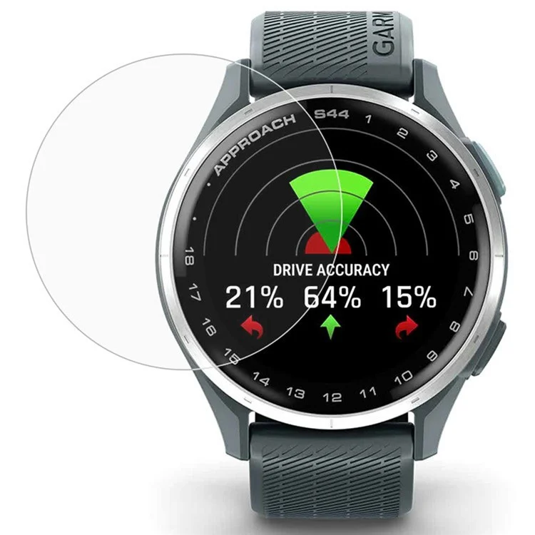 For Garmin Approach S44 Screen Protector 0.3mm Tempered Glass Watch Film