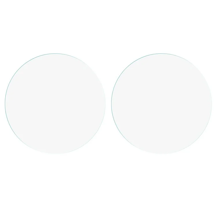 2 Peças de Película Protetora de Tela de Vidro Temperado 2.5D HD para Smartwatch Garmin Instinct E 40mm