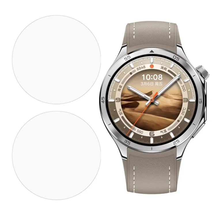 2 Stück Displayschutzfolie für Oppo Watch X2 - Klare TPU-Schutzfolie