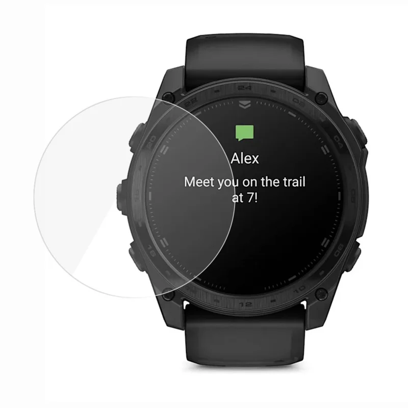 For Garmin Tactix 8 51mm Screen Protector 0.3mm Tempered Glass Watch Film