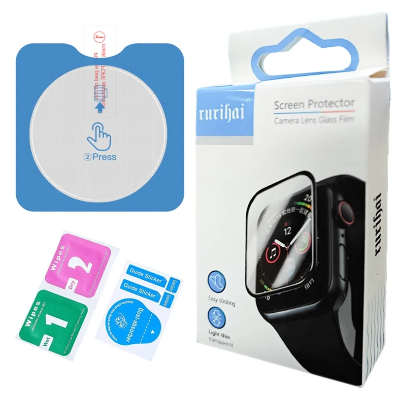 RURIHAI For Oppo Watch X2 Screen Protector AR Clear Watch Film with Alignment Tool