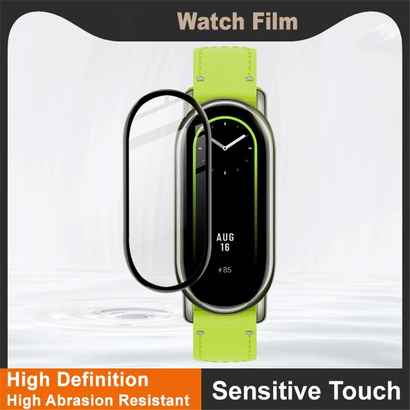 Protector de Pantalla IMAK para Xiaomi Smart Band 10 Anti Arañazos Película Protectora para Reloj