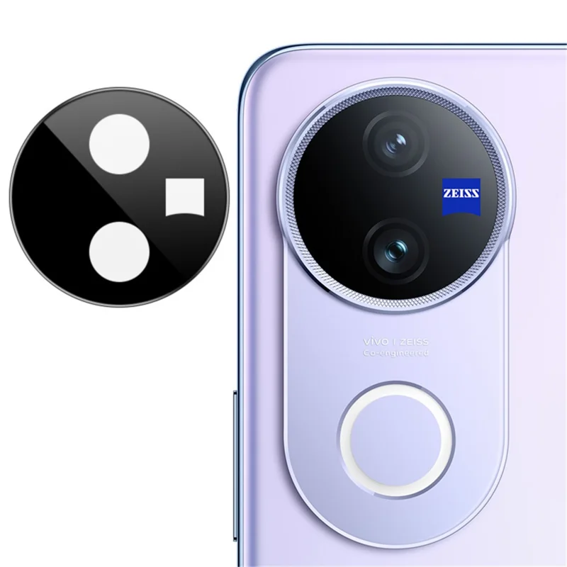 IMAK For vivo V50e 5G / V50 5G Camera Lens Protector Tempered Glass HD Clear Lens Film (Black Version)
