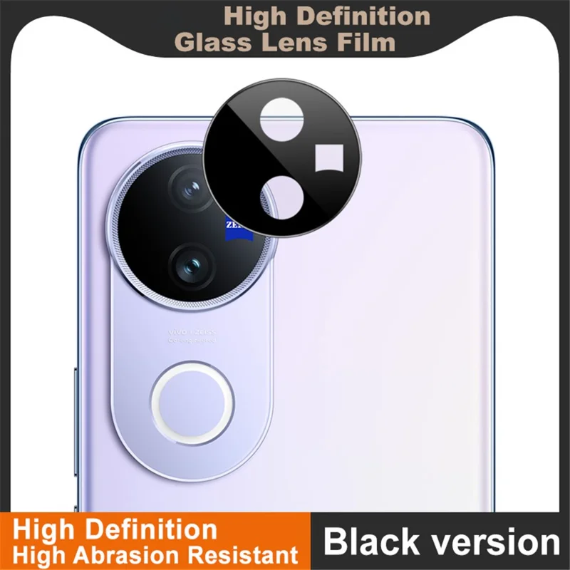 IMAK For vivo V50e 5G / V50 5G Camera Lens Protector Tempered Glass HD Clear Lens Film (Black Version)