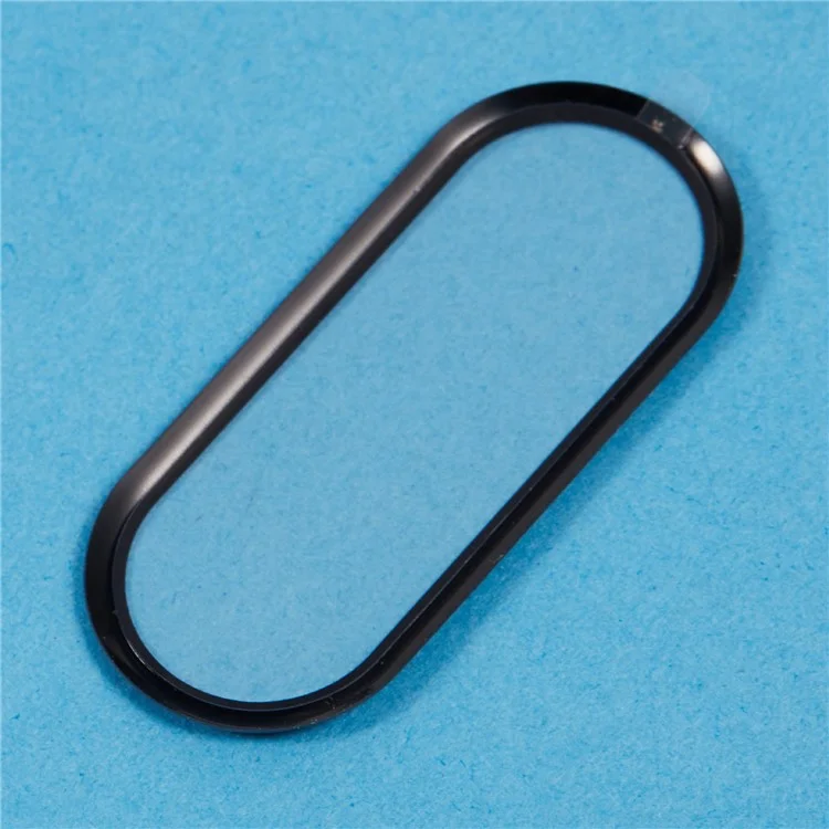 Pack de 2 Unidades Protector de Pantalla para Xiaomi Smart Band 10 Película HD Transparente de PMMA (Borde Negro)