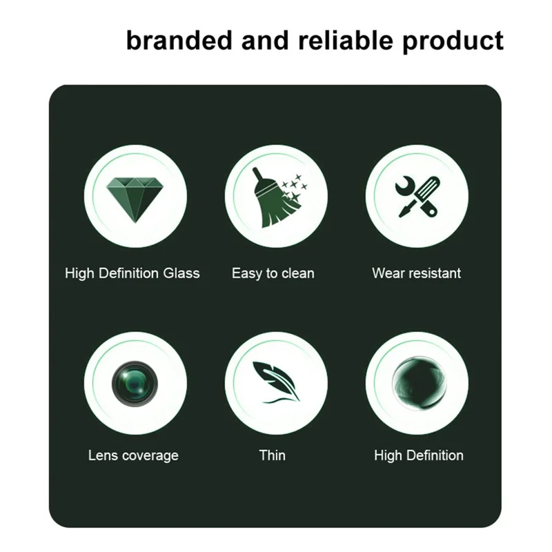 IMAK 2Pcs / Set For Nothing Phone (3a) Lens Protector Ultra Clear Tempered Glass Lens Film