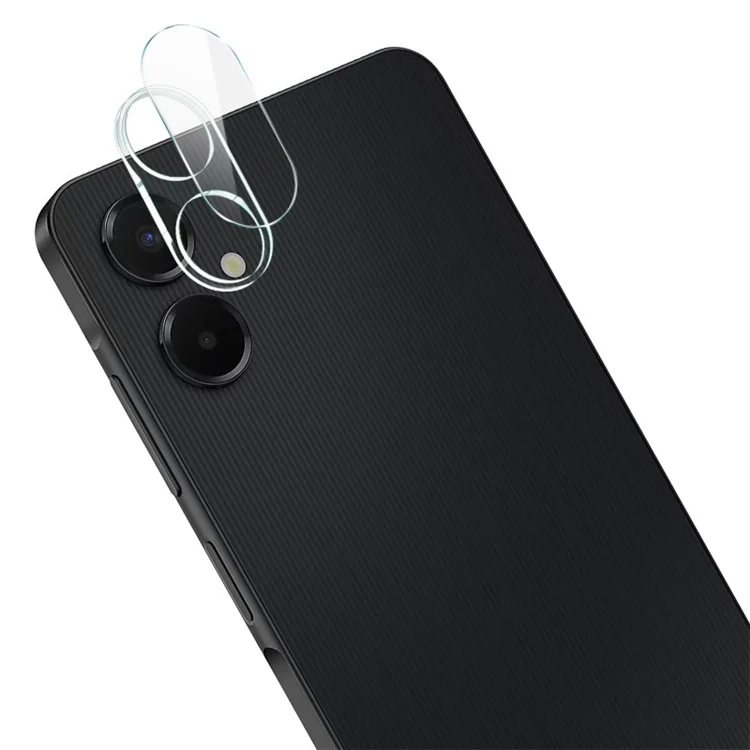 IMAK Pour Samsung Galaxy A06 5G Protection d'Objectif en Verre Trempé + Capuchon d'Objectif en Acrylique