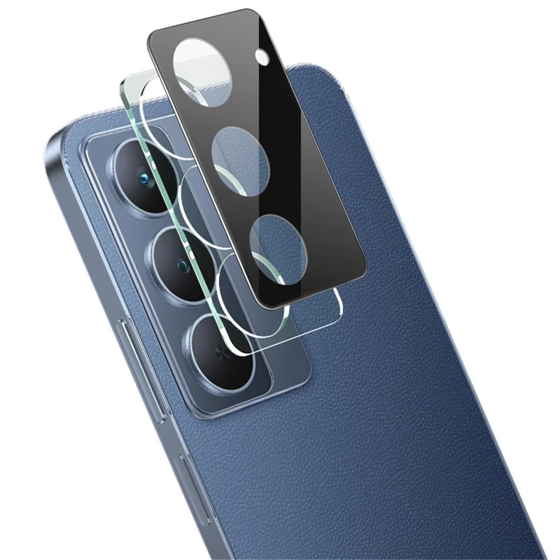 IMAK For Realme P3x 5G Tempered Glass Lens Film + Acrylic Cap (Black Version)