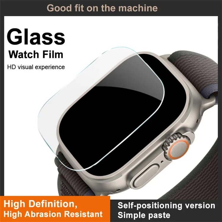 IMAK For Xiaomi Smart Band 9 Active / Redmi Band 3 Tempered Glass Screen Protector with Installation Tool