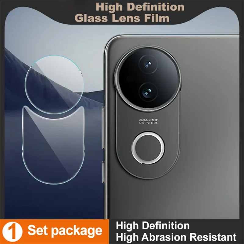 IMAK For vivo V50e 5G / V50 5G 1 Set Camera Lens Film Tempered Glass Lens Protector