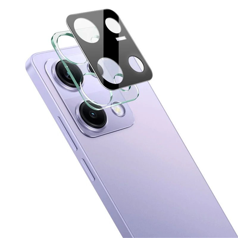 IMAK For Xiaomi Redmi Note 14S 4G Tempered Glass Lens Film + Acrylic Cap (Black Version)