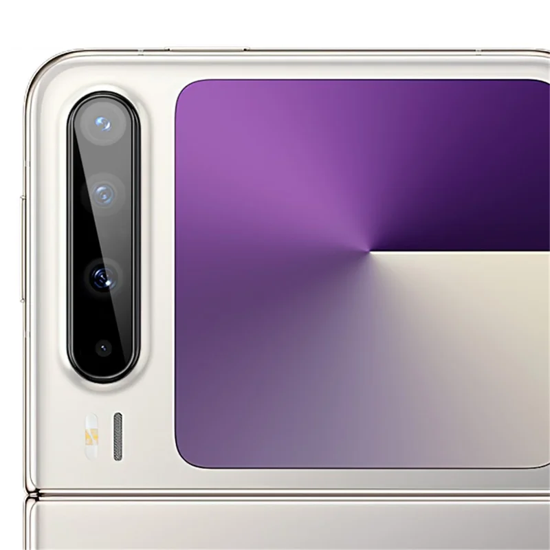 IMAK For Huawei Pura X Camera Lens Protector Tempered Glass HD Clear Lens Film (Black Version)