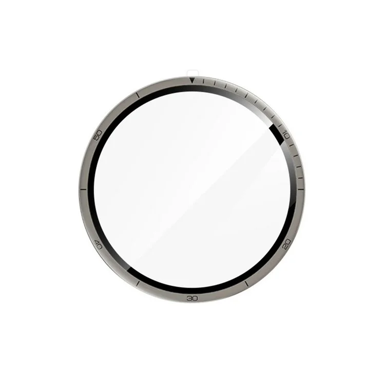 RURIHAI Para Huami Amazfit Active 2 Protetor de Tela PMMA Película Protetora de Tela de Relógio 3D com Cola Completa