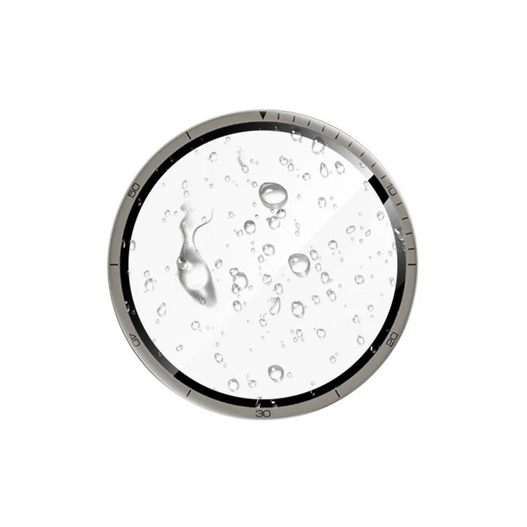 RURIHAI Para Huami Amazfit Active 2 Protetor de Tela PMMA Película Protetora de Tela de Relógio 3D com Cola Completa