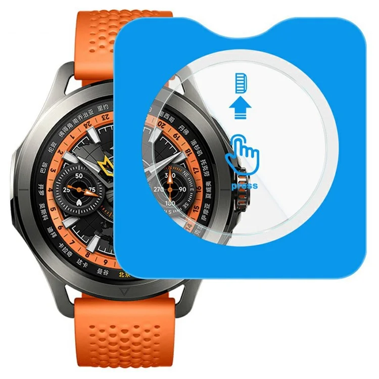 Protector de Pantalla Templado IMAK para Xiaomi Watch S4 con Herramienta de Instalación