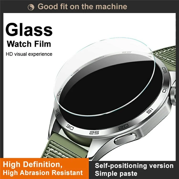 IMAK For OnePlus Watch 3 Tempered Glass Screen Protector with Installation Tool