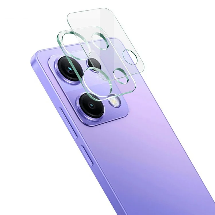 IMAK For Xiaomi Redmi Note 14S 4G Tempered Glass Camera Lens Protector + Acrylic Lens Cap